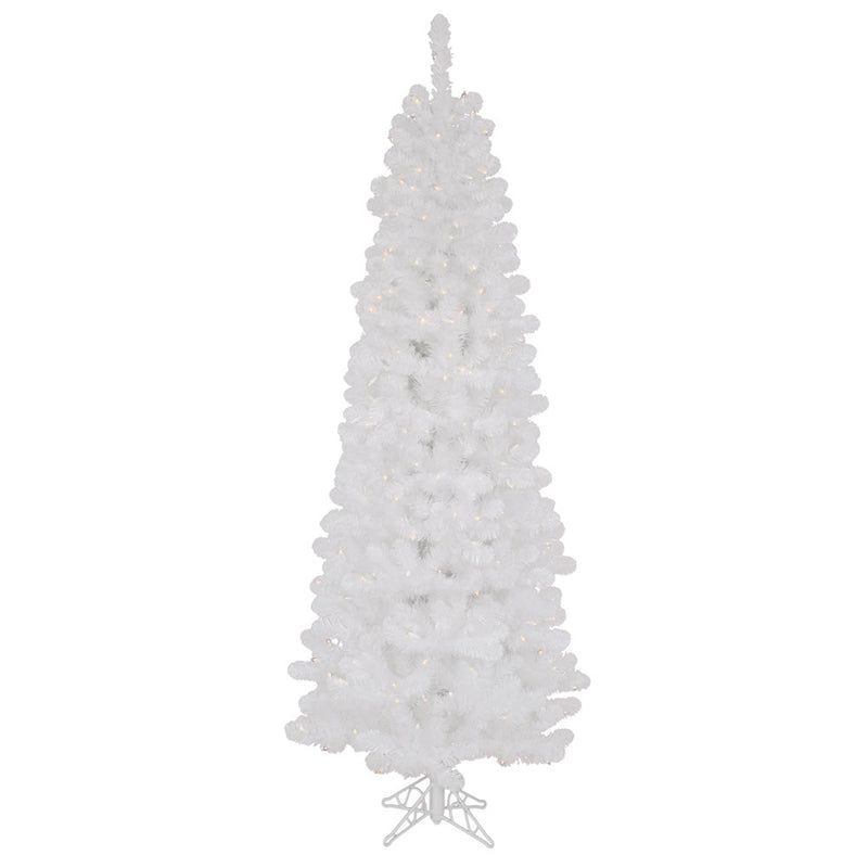 5.5' x 28" White Salem Slim Pine Tree