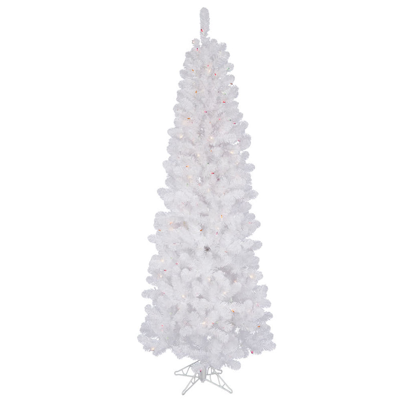 7.5' x 36" White Salem Slim Pine Tree