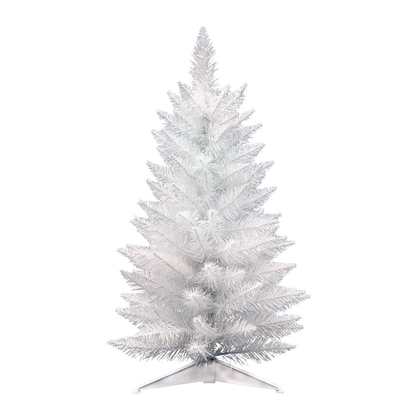 30" x 17" Sparkle White Spruce Slim Tree