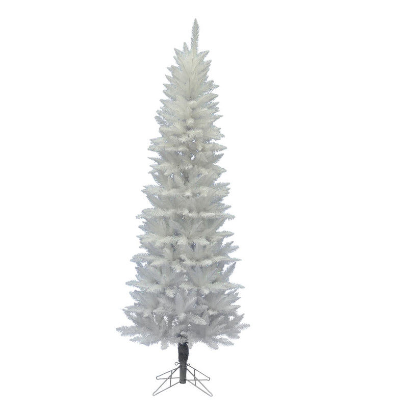 7.5' x 34" Sparkle White Spruce Slim Tree