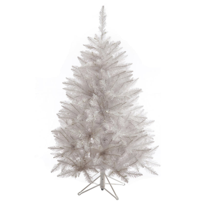 3.5' x 26" Sparkle White Spruce Tree