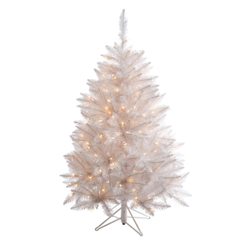 3.5' x 26" Sparkle White Spruce Tree