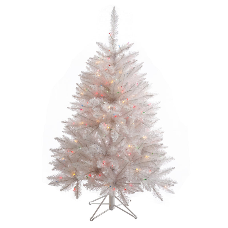 4.5' x 36" Sparkle White Spruce Tree