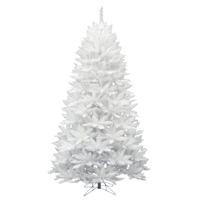 8.5' x 58" Sparkle White Spruce Tree