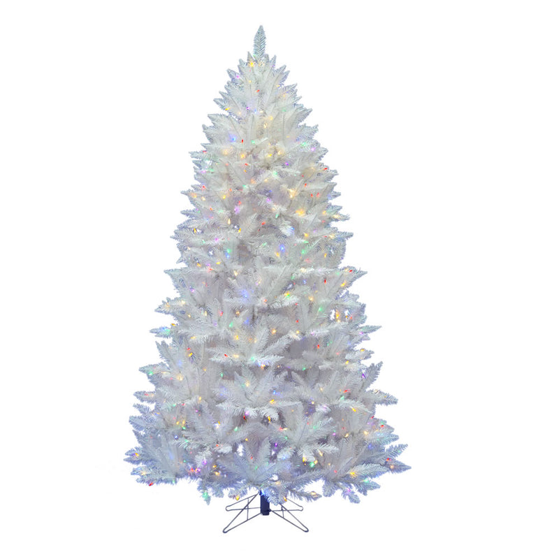 9.5' x 64" Sparkle White Spruce Tree