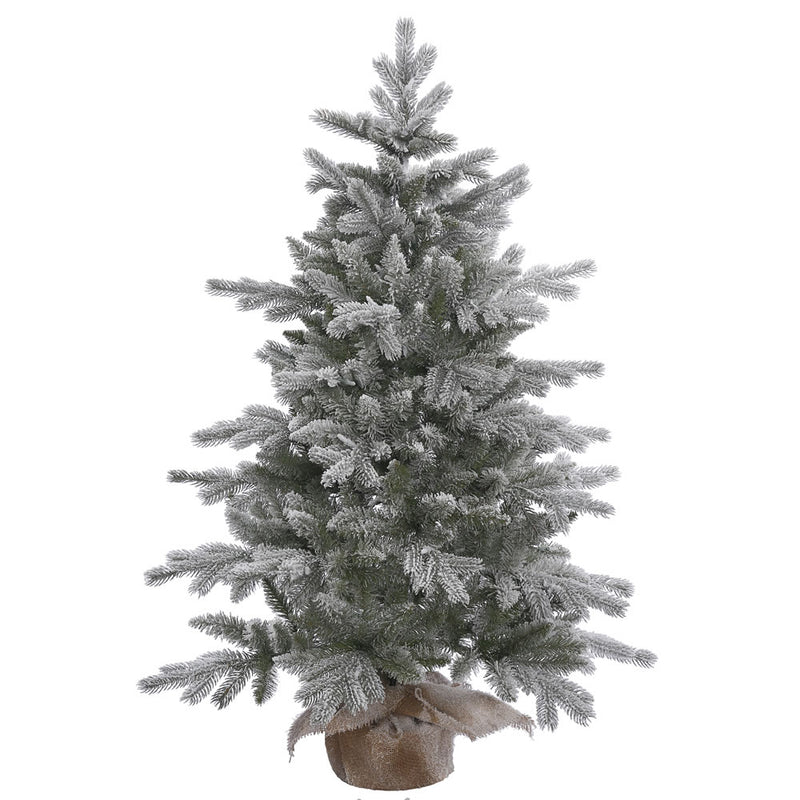 48" x 32" Frosted Sable Pine Tabletop Tree