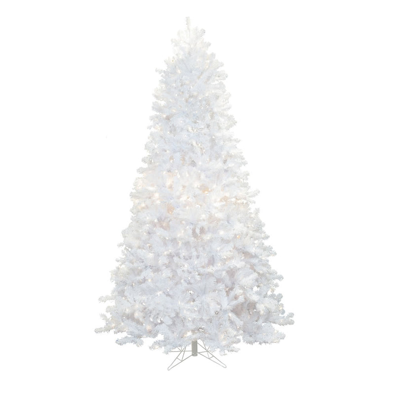 9' x 64" Crystal White Pine Tree