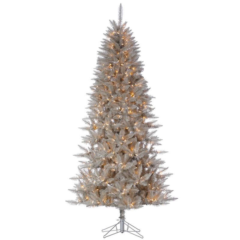 4.5' x 32" Platinum Fir Slim Tree