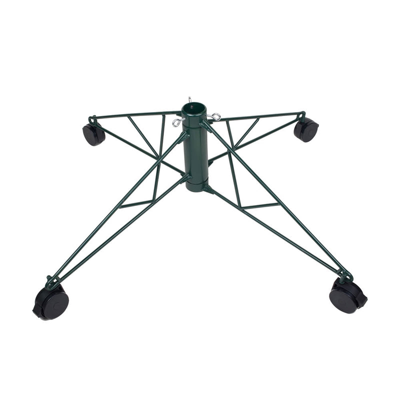 21" Rolling Stand for 6.5 to 7.5' Trees with 1.25" Diameter Pole