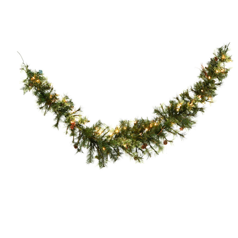 6' Mixed Country Pine Swag Garland