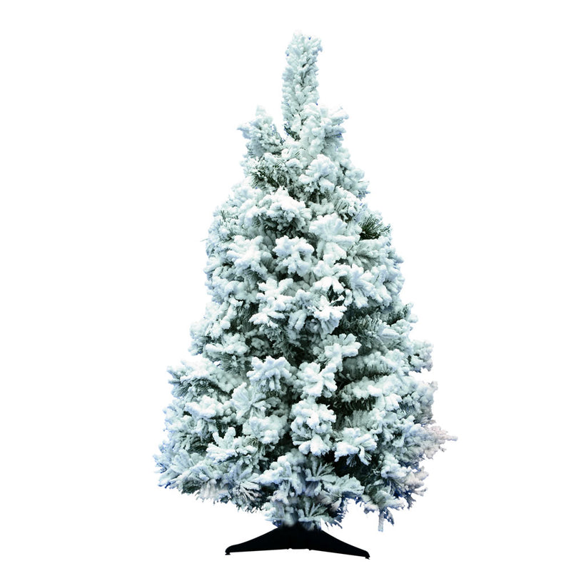 36" x 24" Flocked Alaskan Tree