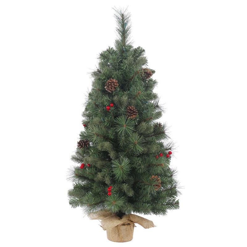 18" x 11" Wesley Mixed Pine Tabletop Tree