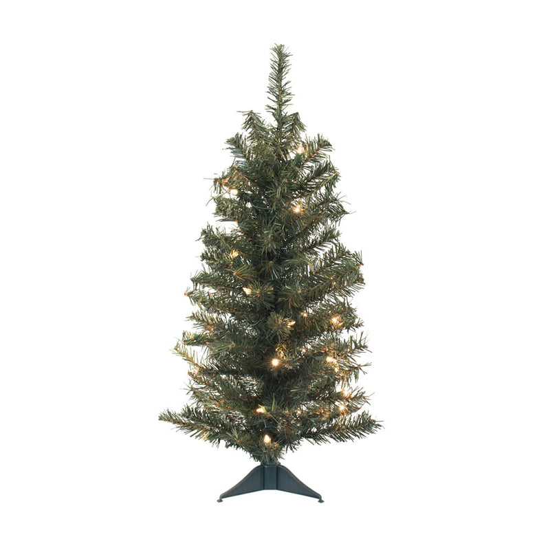 30" Canadian Pine Tabletop Tree with Plastic Base