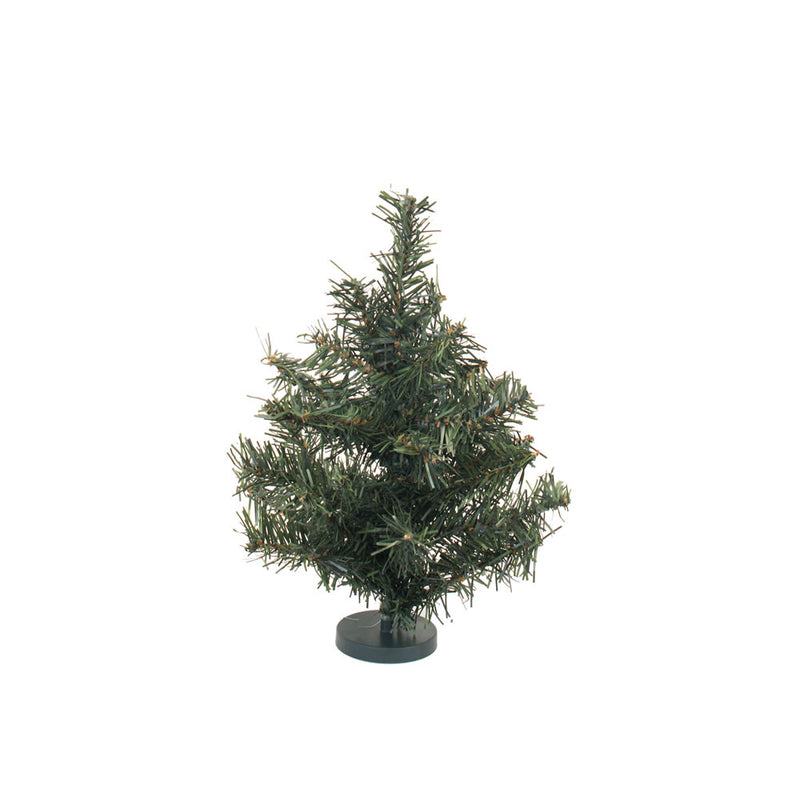 12" Canadian Pine Tabletop Tree with Plastic Base