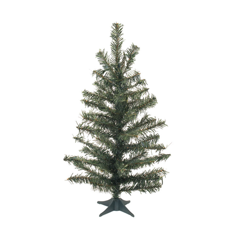 18" Canadian Pine Tabletop Tree with Plastic Base