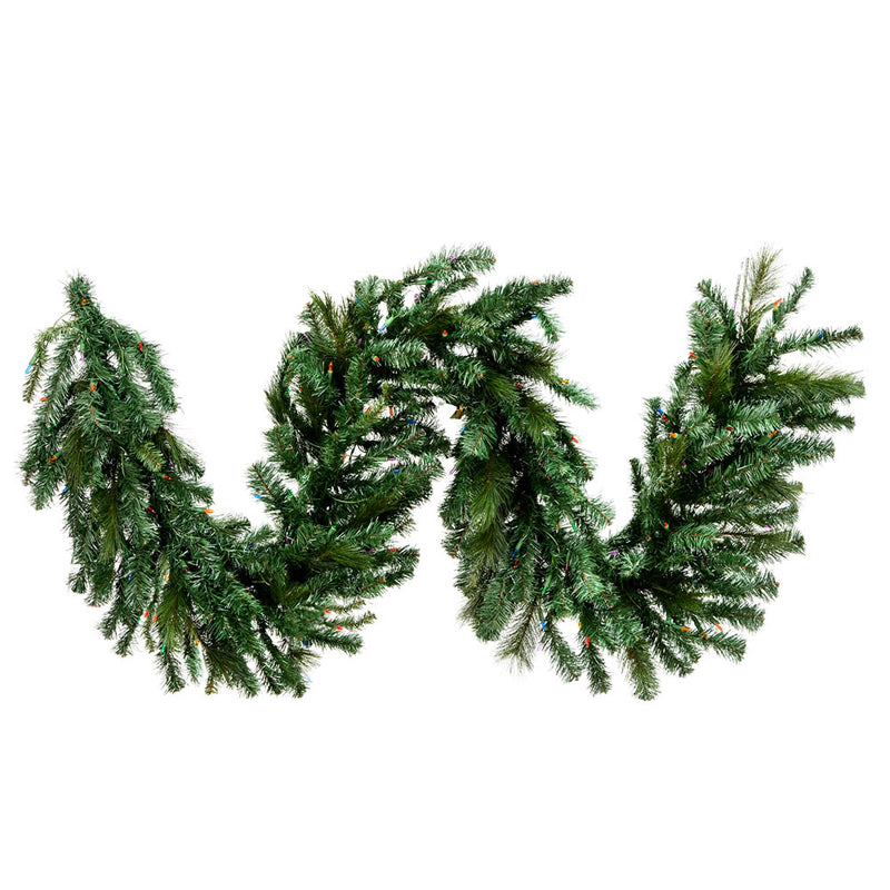 9' x 16" Mix Brussels Pine Swag Garland