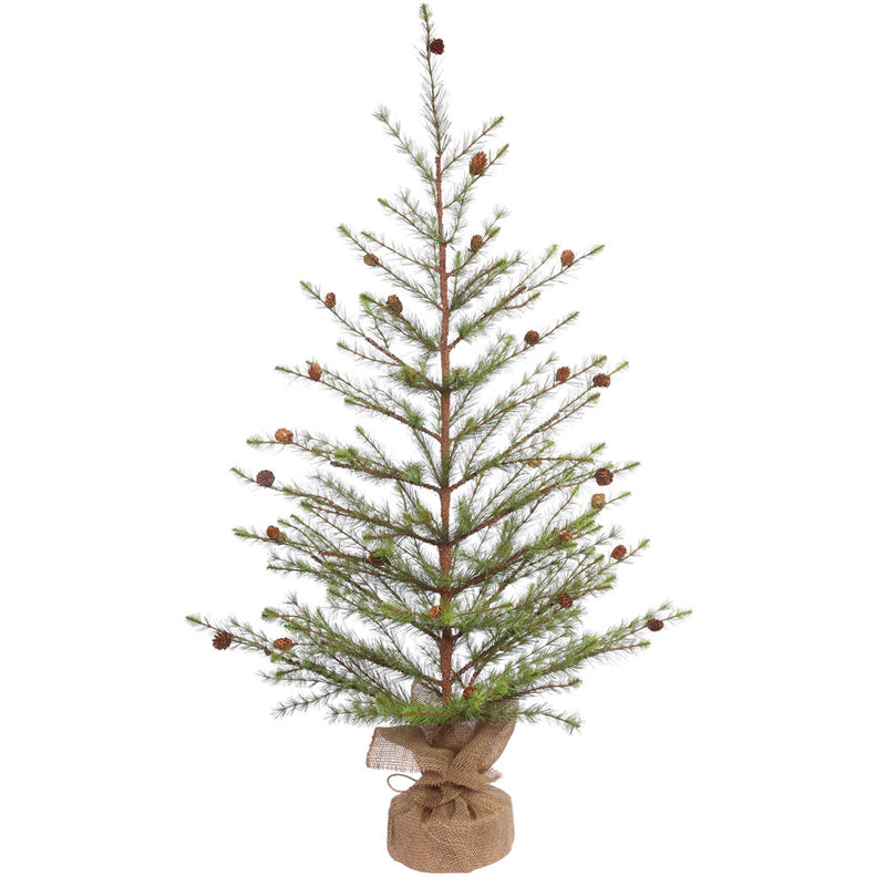 48" x 30" Missoula Pine Tabletop Tree with Cones