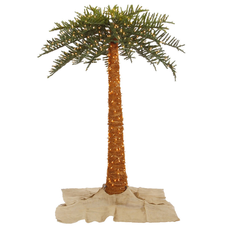 8' Outdoor Royal Palm Tree