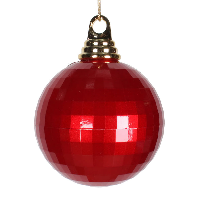 4'' Candy Mirror Ball Ornament (Various Color Options)