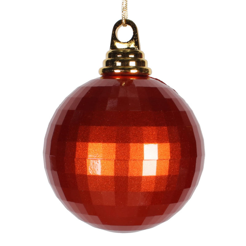 4'' Candy Mirror Ball Ornament (Various Color Options)