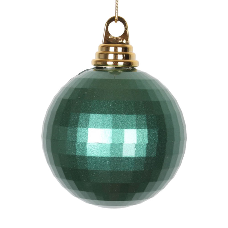 4'' Candy Mirror Ball Ornament (Various Color Options)