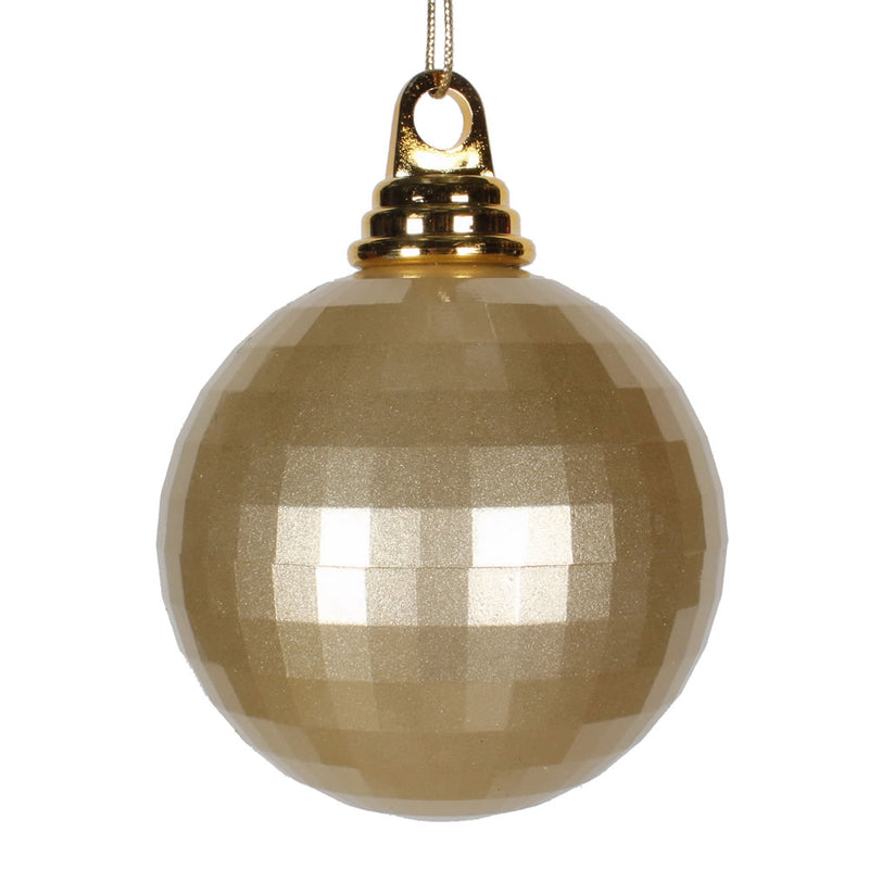 4'' Candy Mirror Ball Ornament (Various Color Options)