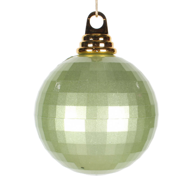 4'' Candy Mirror Ball Ornament (Various Color Options)