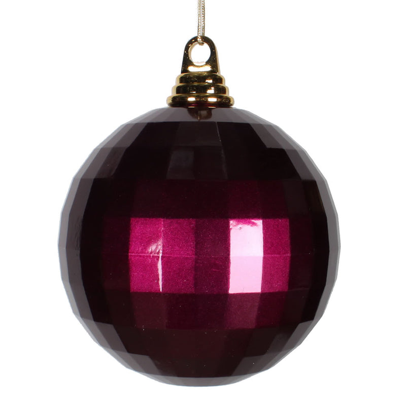 5.5'' Candy Mirror Ball Ornament (Various Color Options)