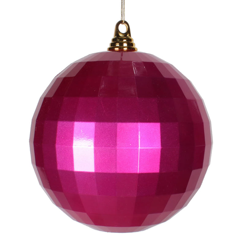 8'' Candy Mirror Ball Ornament (Various Color Options)