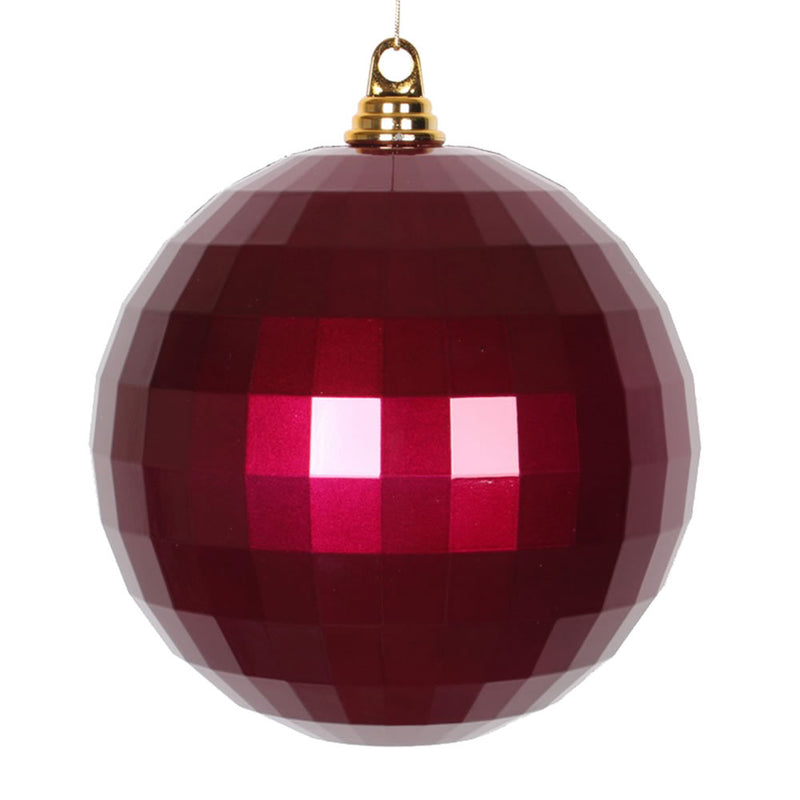 8'' Candy Mirror Ball Ornament (Various Color Options)