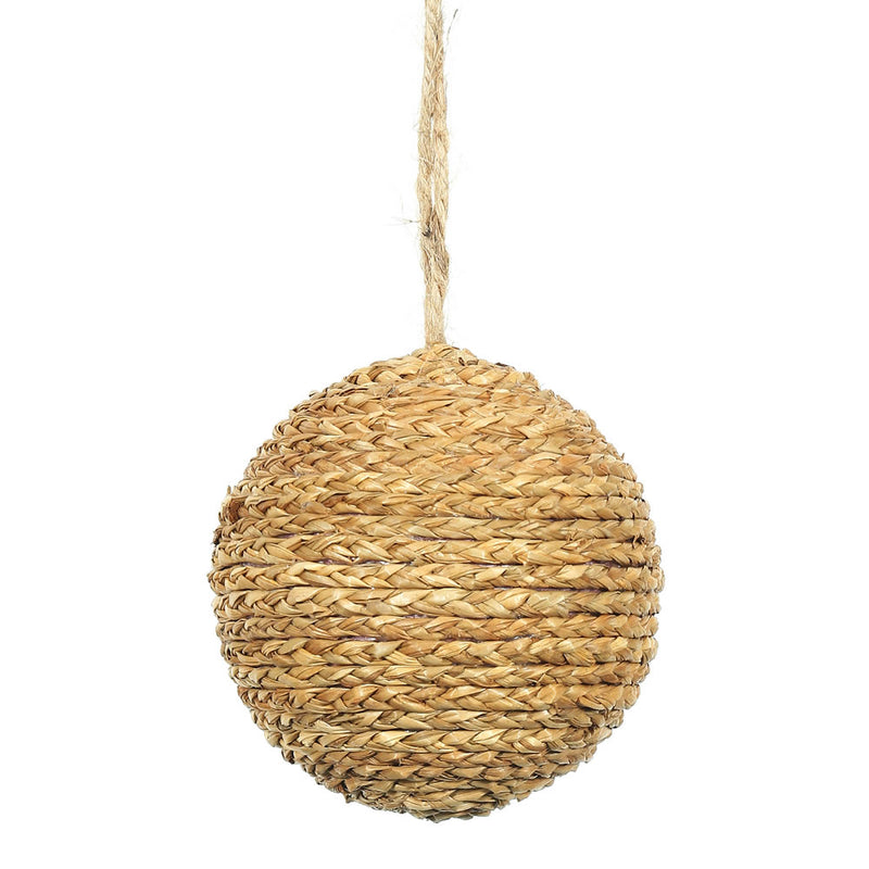 4" Camel Rope Ball Ornaments Set of 4