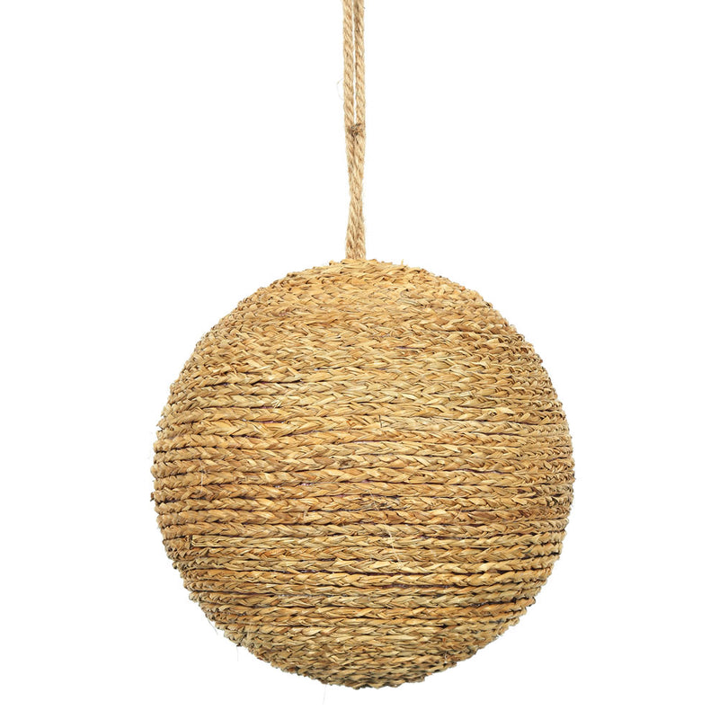 8" Camel Rope Ball Ornament