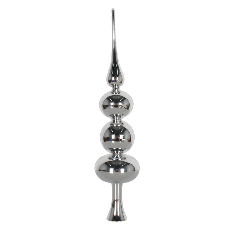 19" Shiny Finial Tree Top