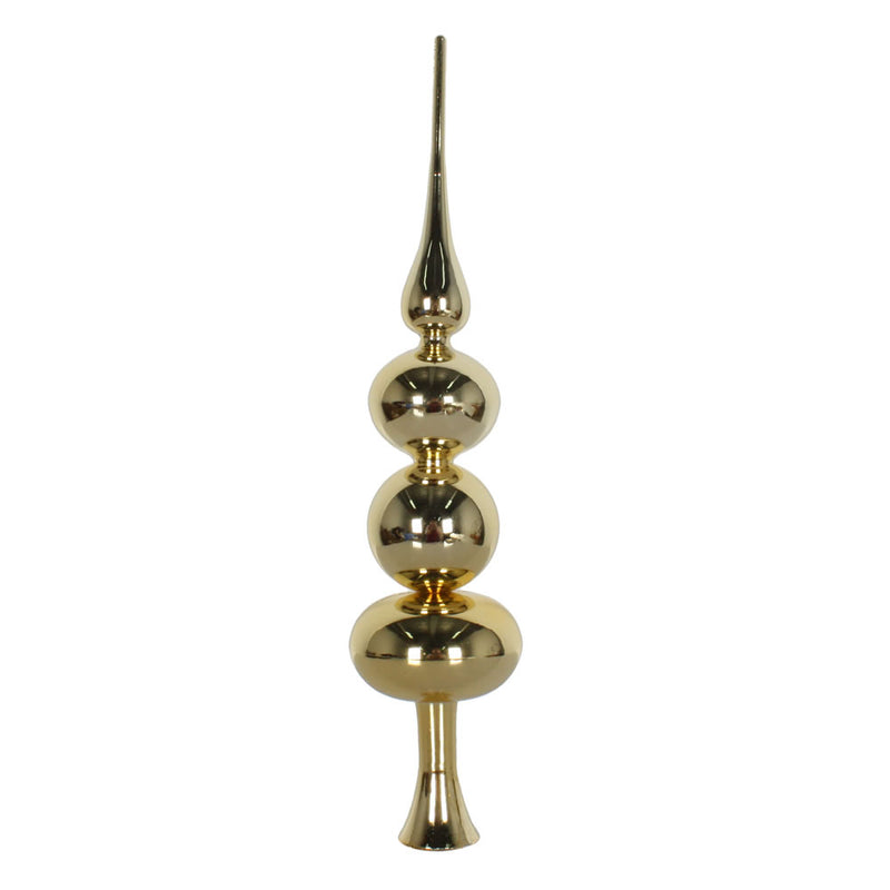 19" Shiny Finial Tree Top