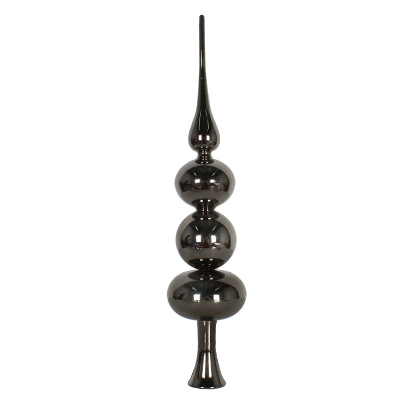 19" Shiny Finial Tree Top