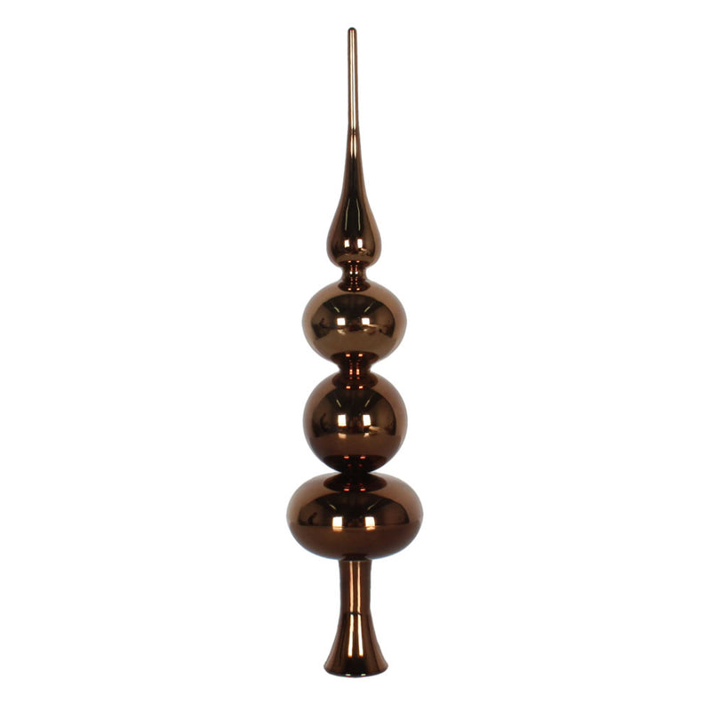 19" Shiny Finial Tree Top