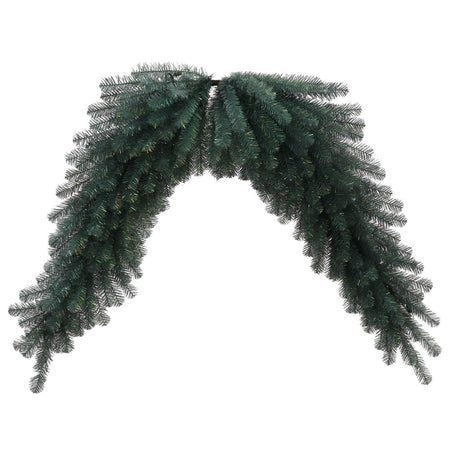 6' Blue Crystal Pine Swag Garland