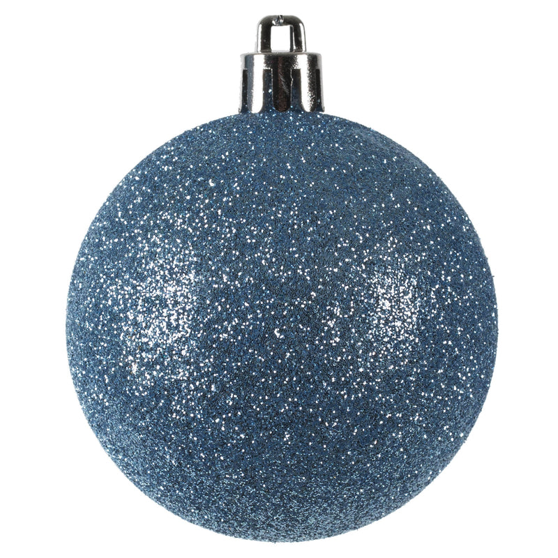 2.4" Periwinkle Ornaments. Assorted Pack of 24