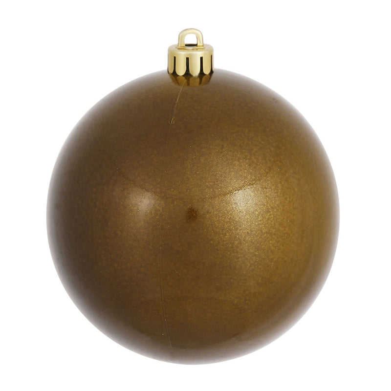 3" Olive Ball Ornament. Pack of 12