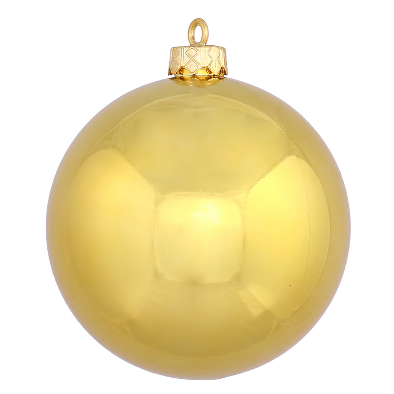 2.75" Gold Ball Ornament. Pack of 12