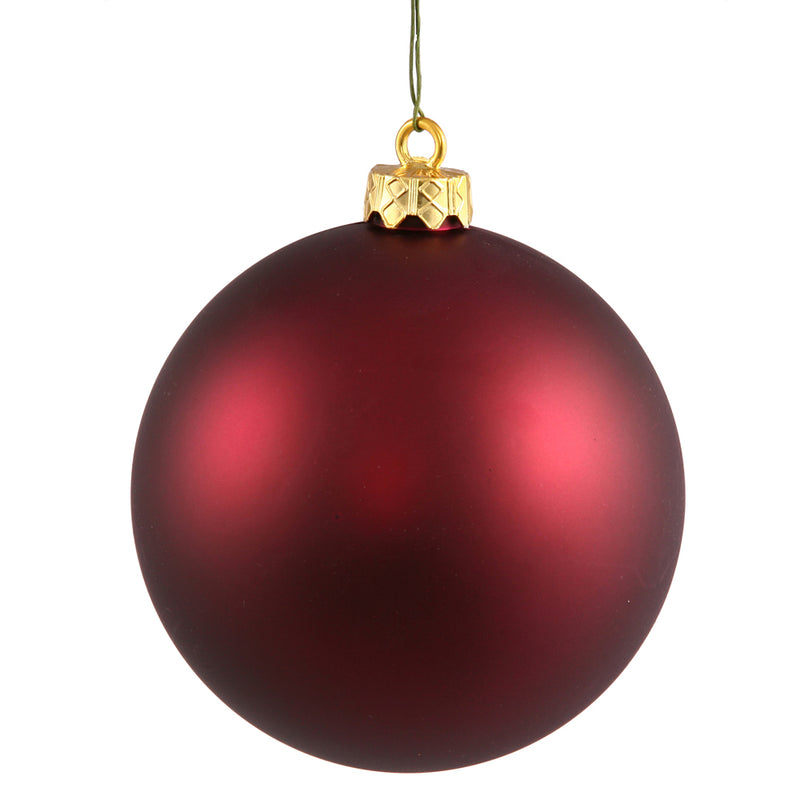 3" Wine Ball Ornament. Pack of 12