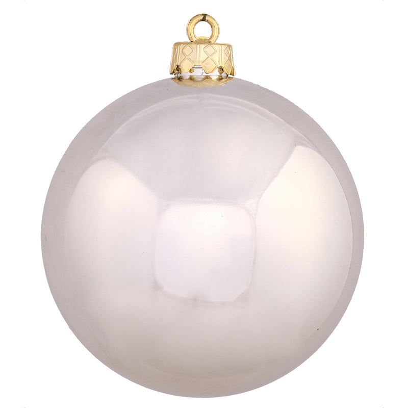 2.75" Champagne Ball Ornament. Pack of 12