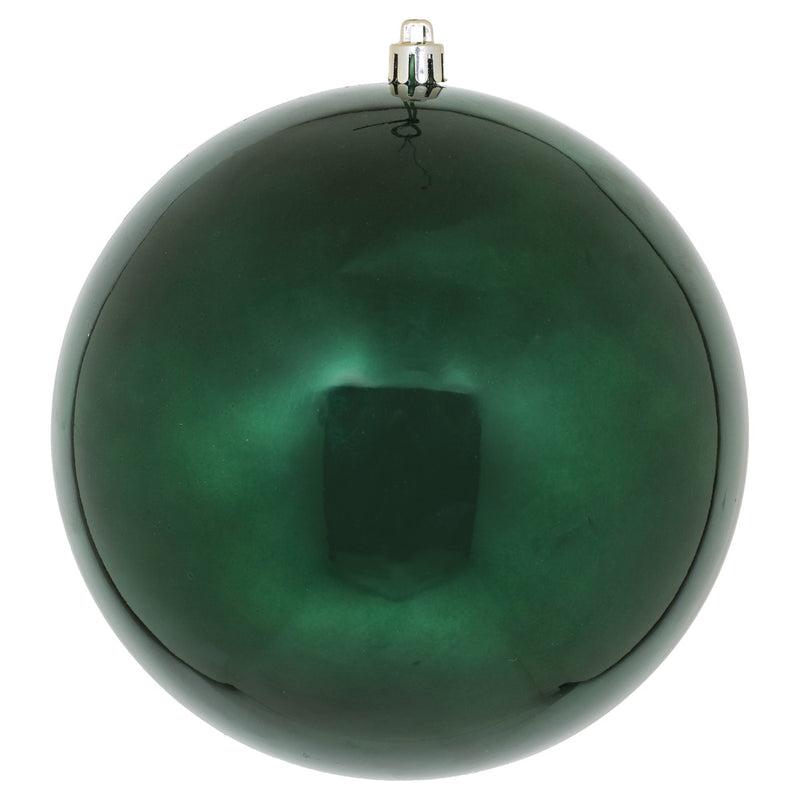 3" Midnight Green Ball Ornament. Pack of 12