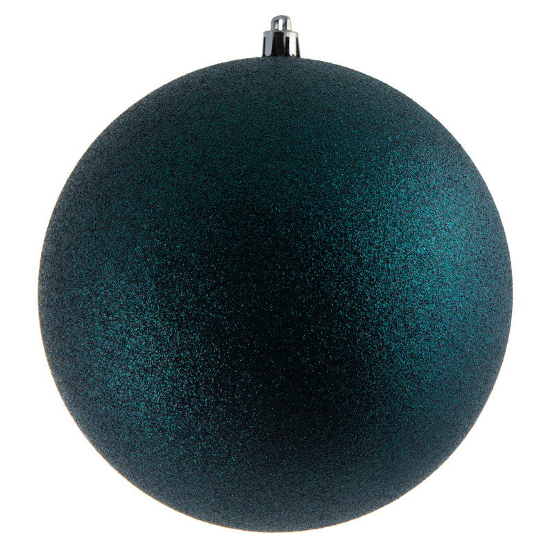 8" Midnight Green Ball UV Drilled Cap