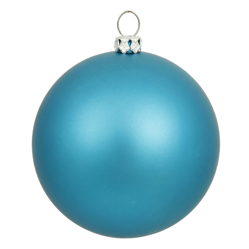 6" Turquoise Ball UV Drilled Pack of 4