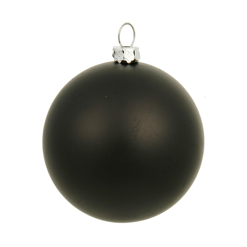 6" Black Ball UV Drilled Pack of 4