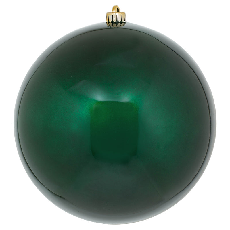 10" Midnight Green Ball UV Drilled Cap