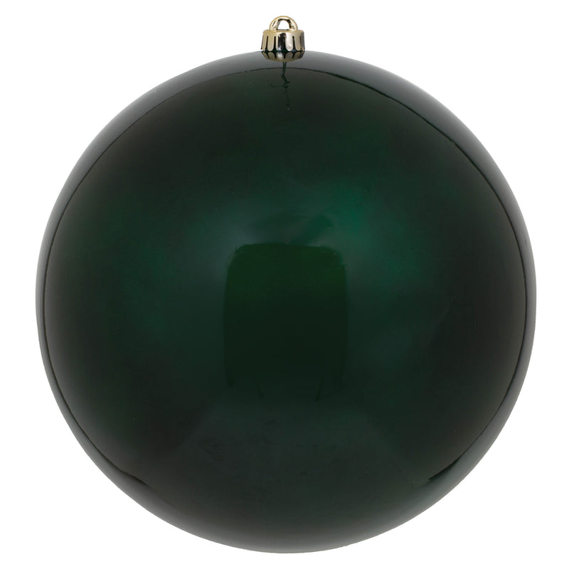 12" Midnight Green Ball UV Drilled Cap