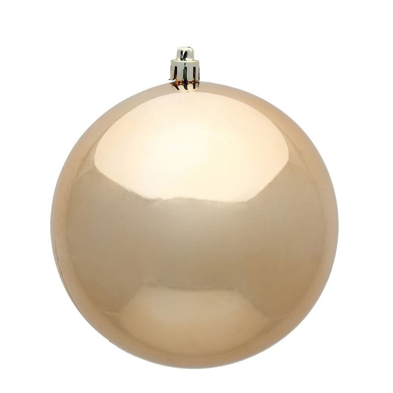 3" Cafe Latte Ball Ornament. Pack of 12