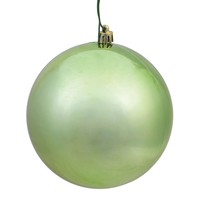 2.4" Celadon Ornaments. Assorted Pack of 24